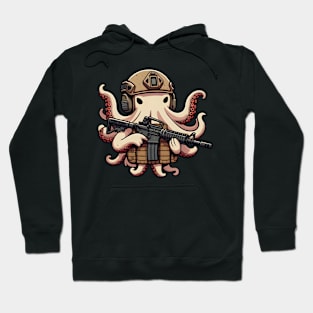 Tactical Octopus Adventure Tee: Where Intelligence Meets Style Hoodie